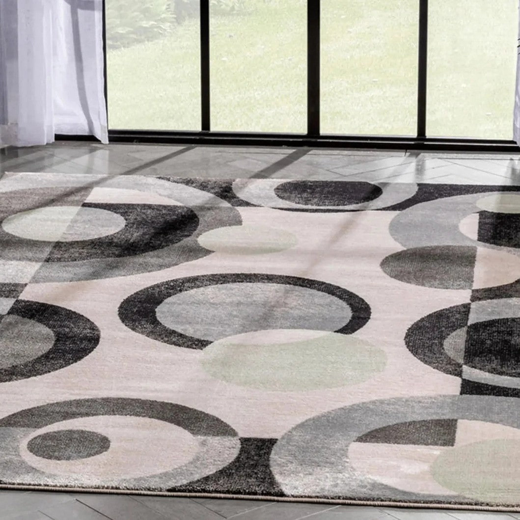 Geometric Abstract Area Rug