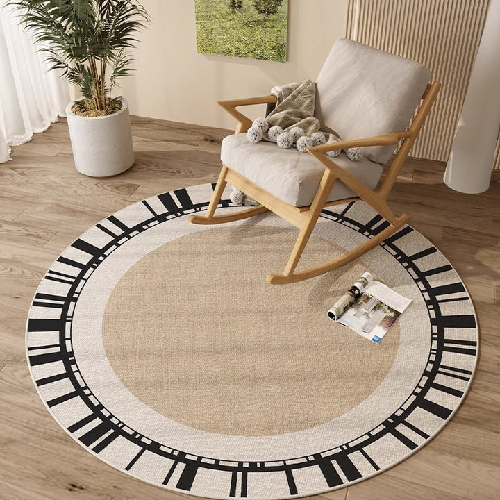 Round Decorative Area Rug