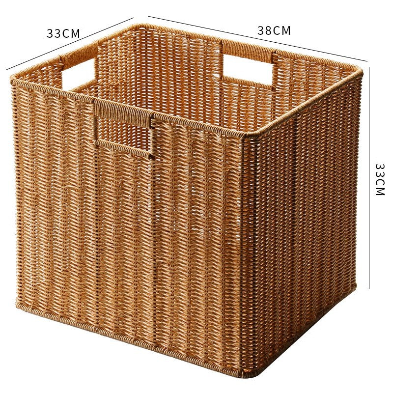 Rectangular Woven Storage Basket Kalsten