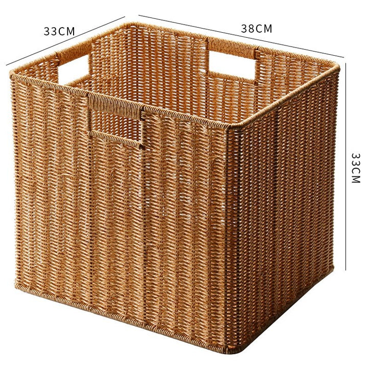 Rectangular Woven Storage Basket Kalsten