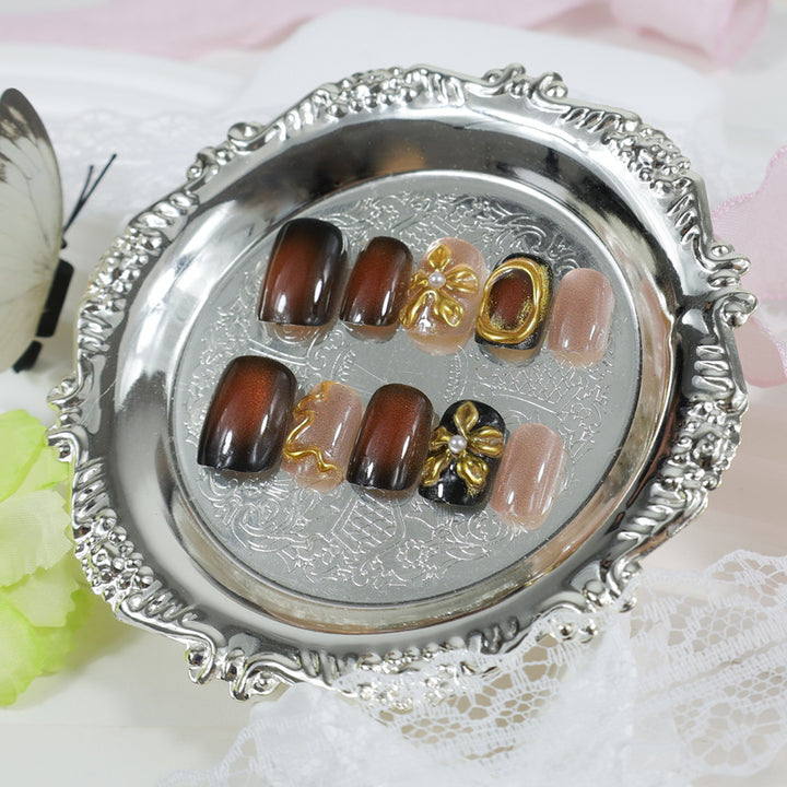 Designer Nail Art with Decorative Elements Kalsten