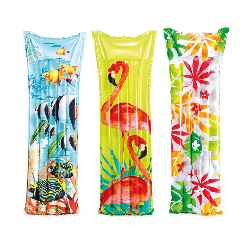 Ladies Inflatable Lounge with Tropical Pattern Kalsten