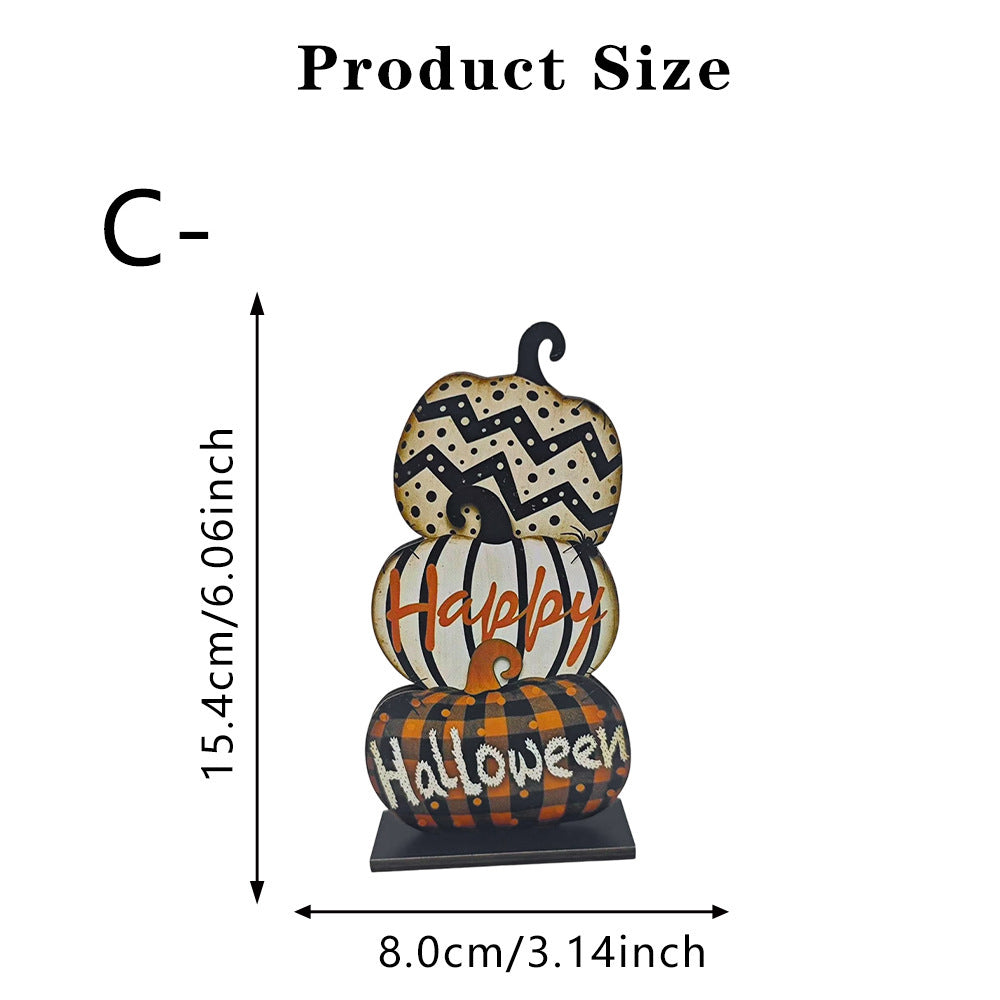 Halloween decoration figure with stacked pumpkins Kalsten