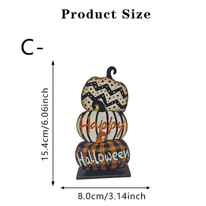 Halloween decoration figure with stacked pumpkins Kalsten