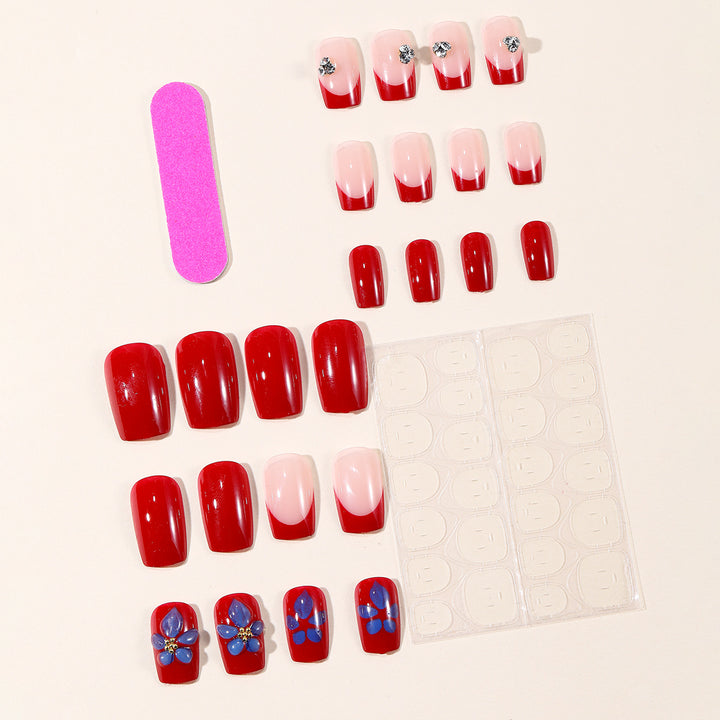 Artistic Nail Design Kit with Floral Accents Kalsten