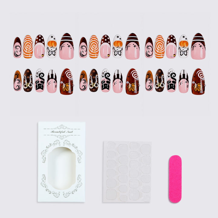 Playful designed artificial nails Kalsten