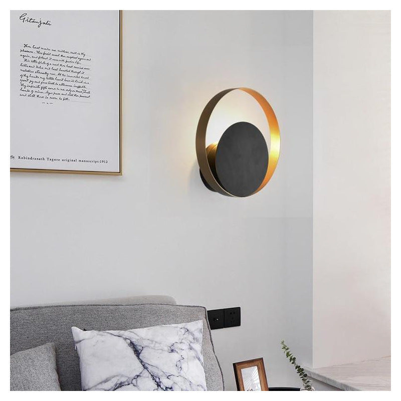 Modern Dual-Circle Wall Sconce