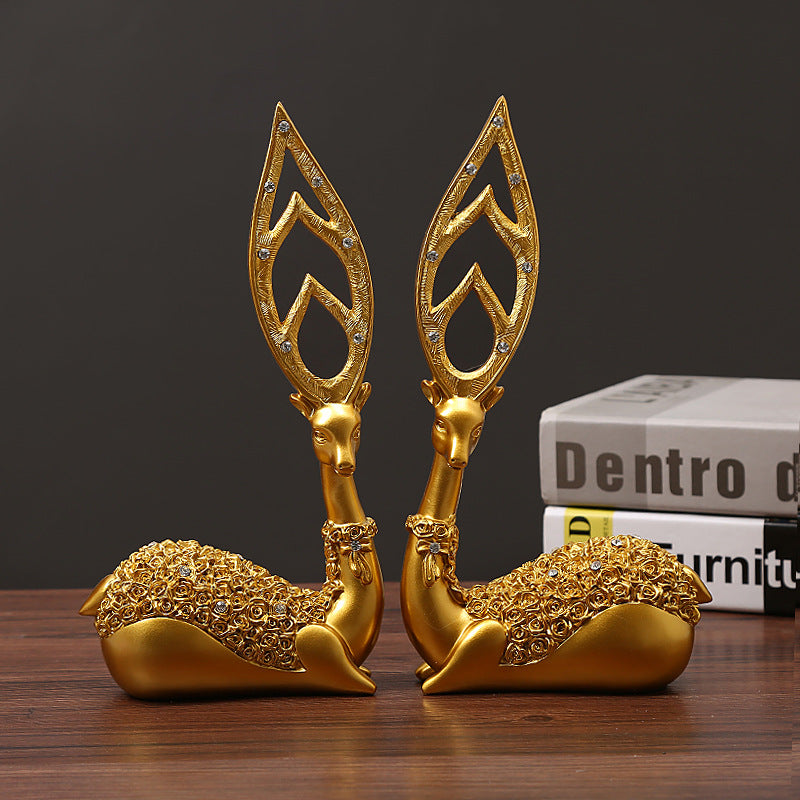 Elegant and artistic antler decorative figures Kalsten