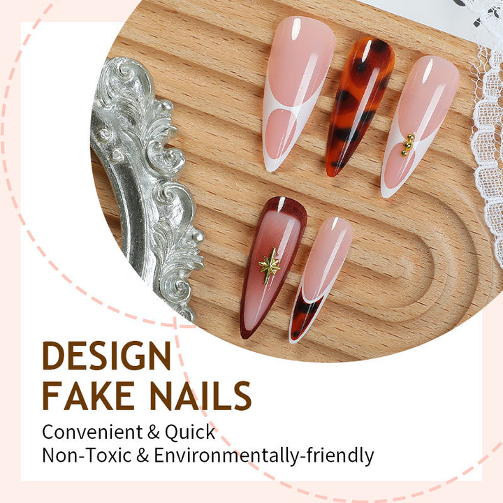 Artificial nails with elegant accents Kalsten
