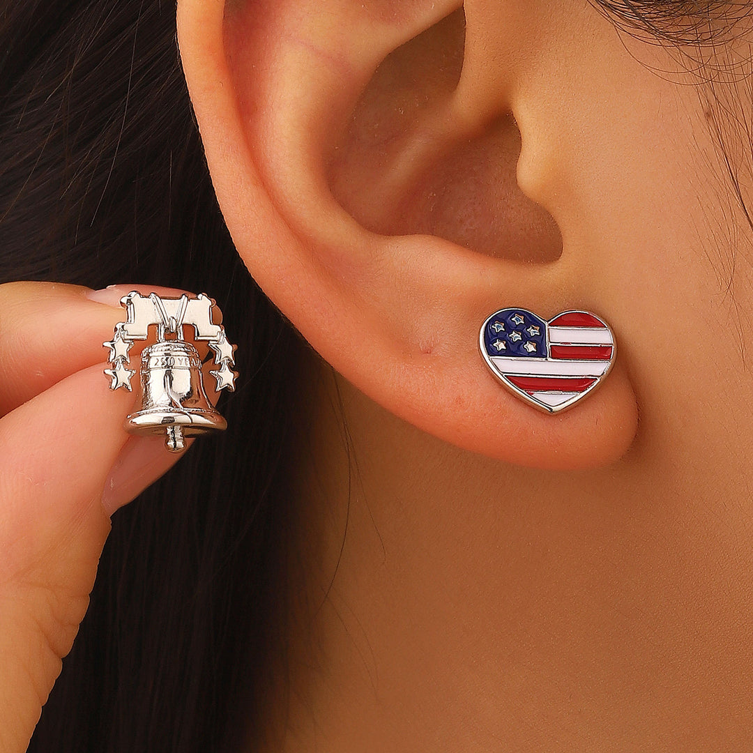 Women's unusual star-rose acrylic earrings with feather-light wearing comfort and fishhook closure Kalsten