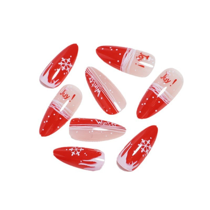 Festive Themed Press-On Nail Art Set Kalsten