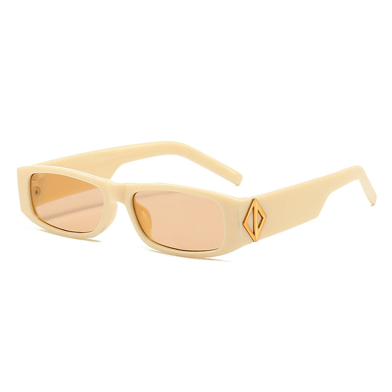 Avant-Garde Rectangle Frame Sunglasses