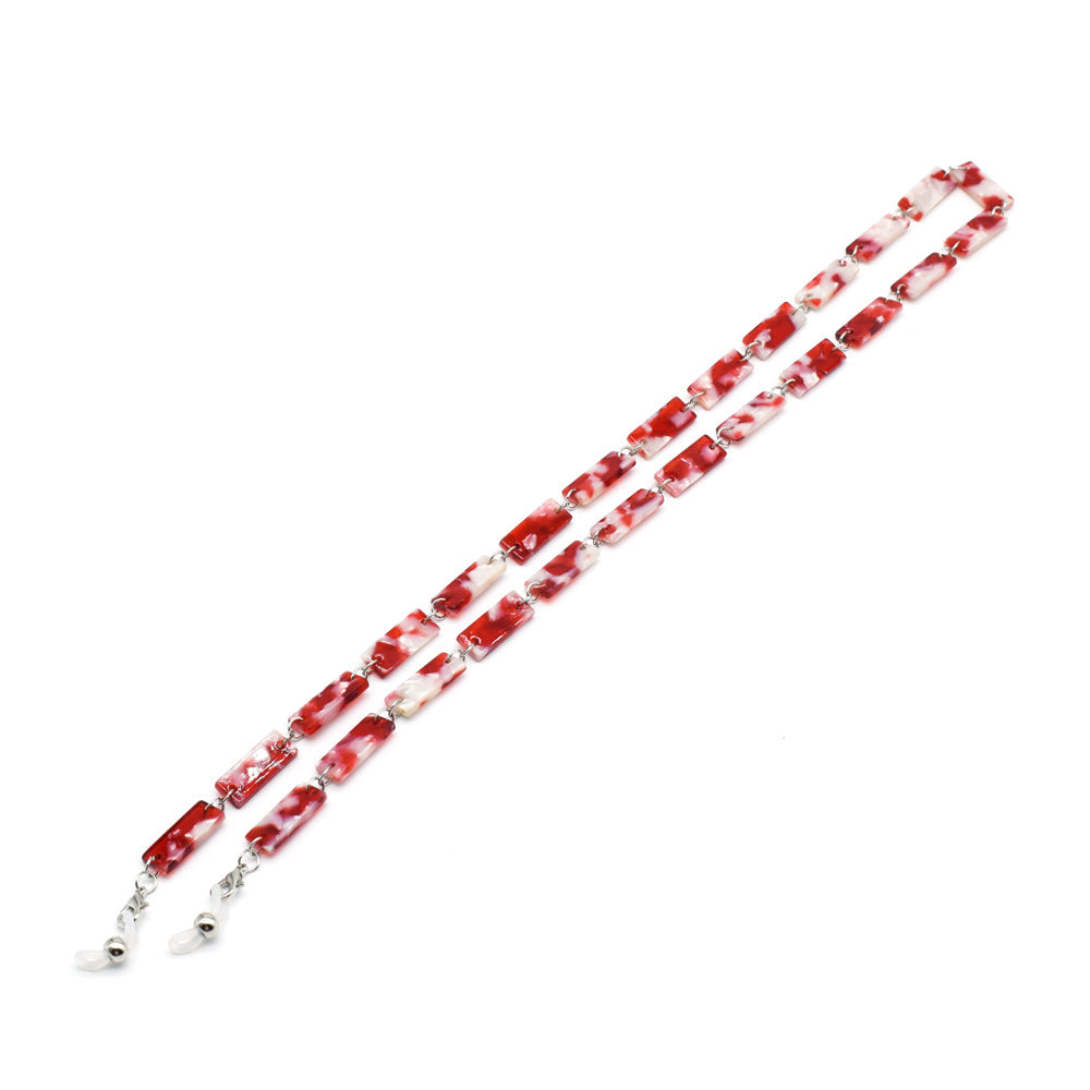 Stylish Tortoiseshell Pattern Eyewear Chain Kalsten