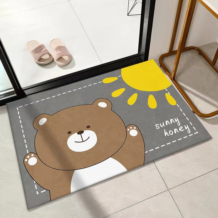 Cute Bear-Themed Doormat Kalsten