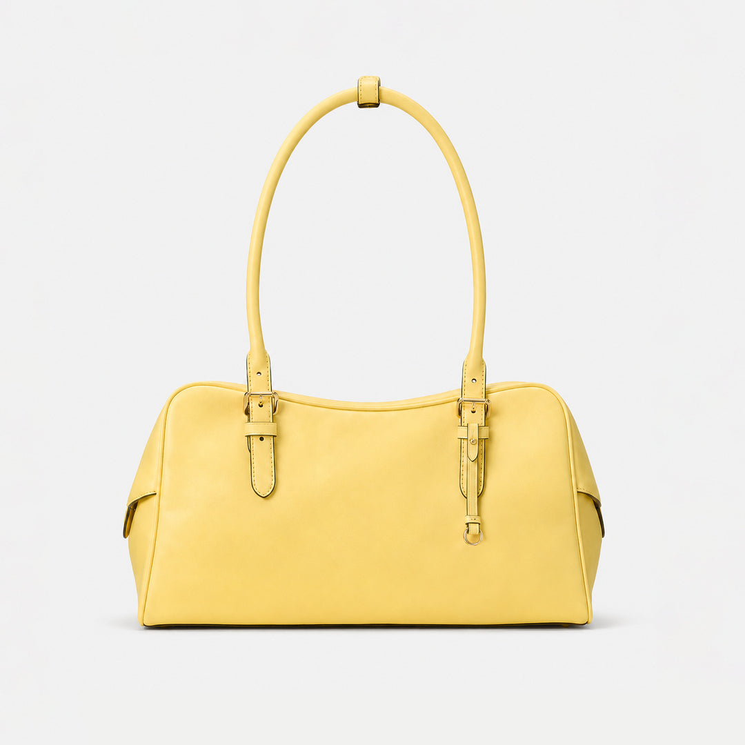 Classic Structured Leather Handbag