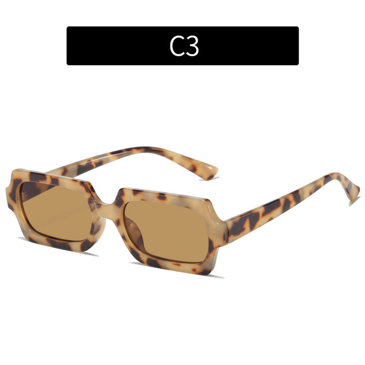 Fashionable Geometric Frame Sunglasses