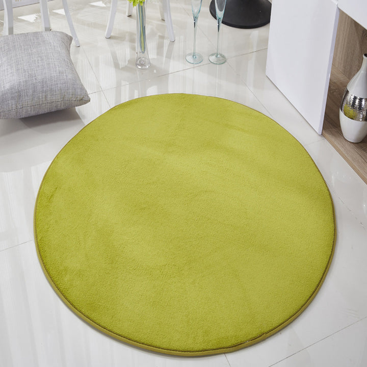 Plush Round Area Rug Kalsten