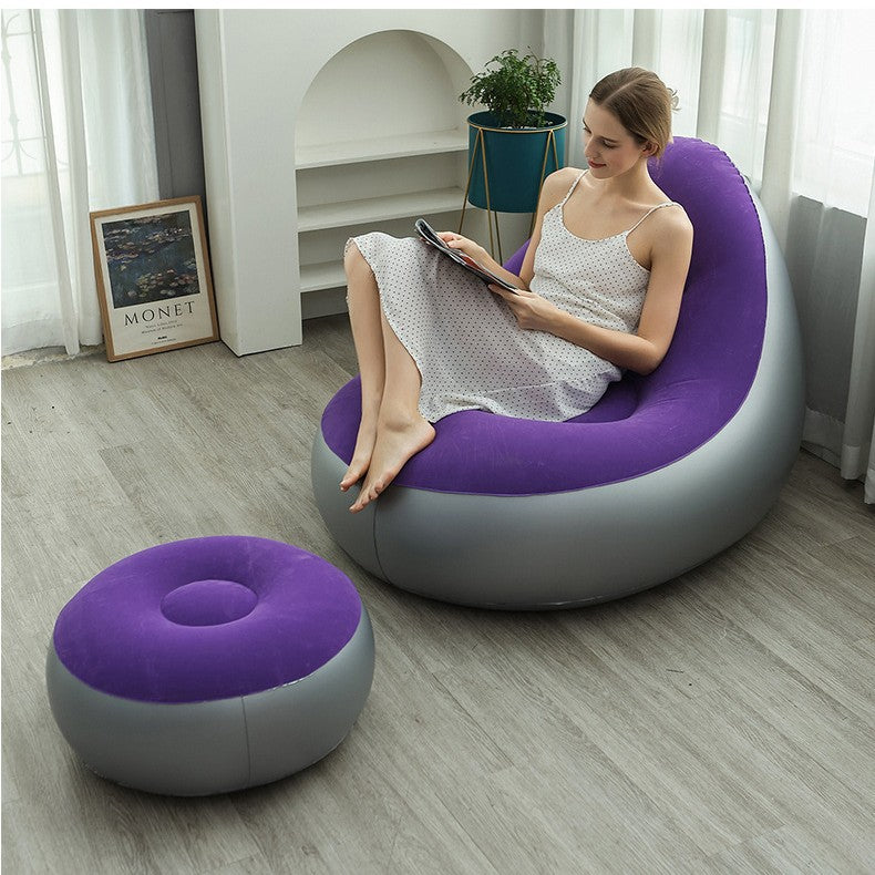 Women's Inflatable Comfort Sofa with Ergonomic Backrest Kalsten