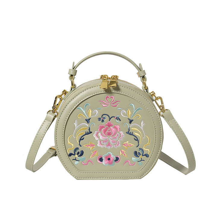 Vintage Floral Embroidered Handbag Kalsten