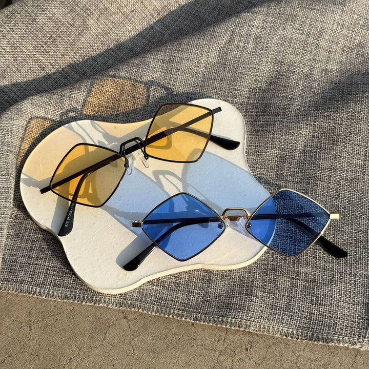 Geometric Frame Sunglasses Kalsten