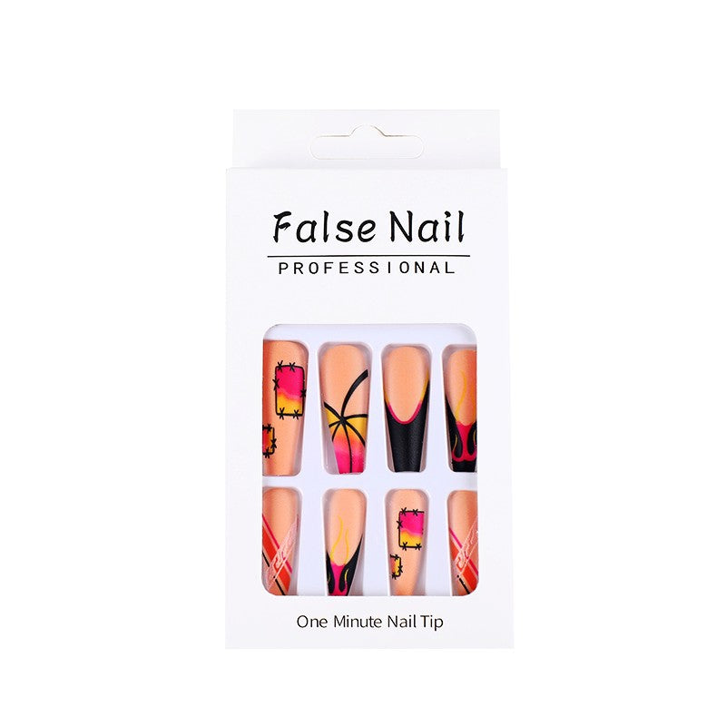 Creative Nail Art Set with Colorful Designs Kalsten
