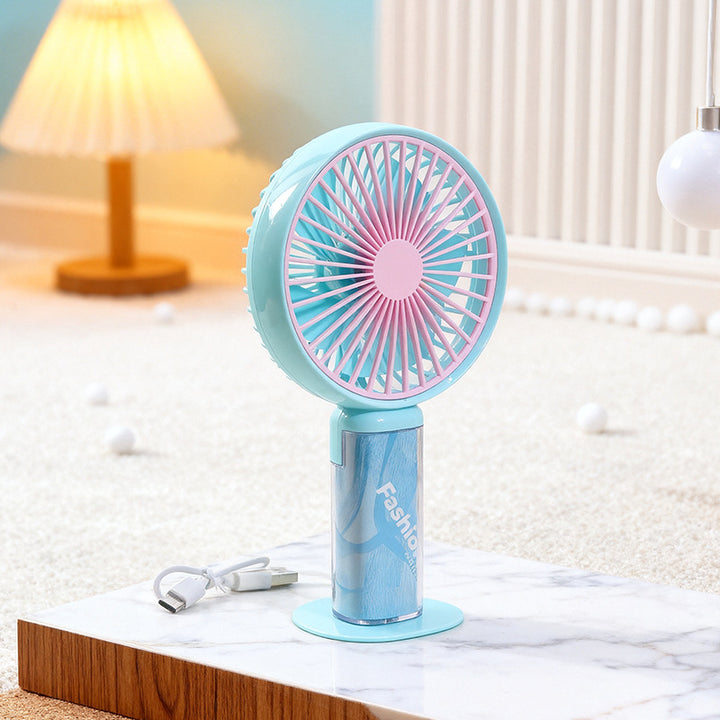 Women's Portable Battery-Powered Fan with Stylish Design Kalsten