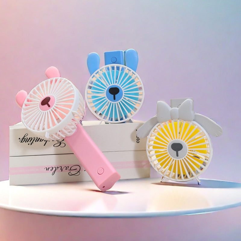 Women's Portable Handheld Fan in Charming Animal Design Kalsten