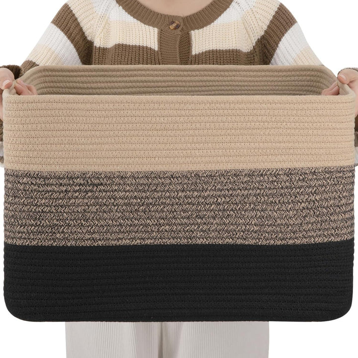 Women Open Storage Basket made of woven material Kalsten