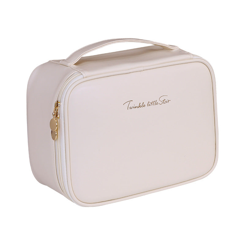 Cosmetic Organizer with Transparent Viewing Window and Practical Compartment System Kalsten