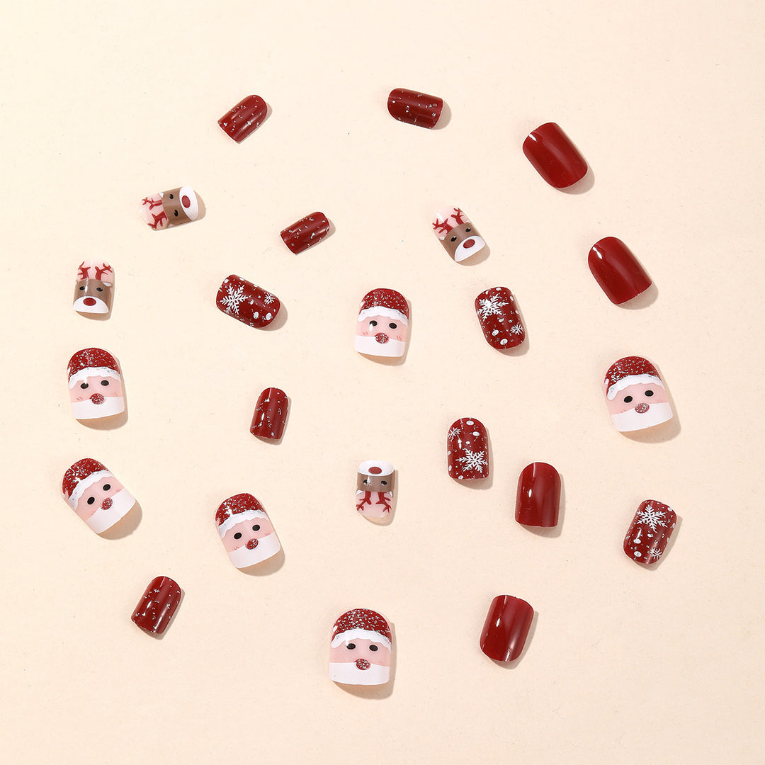 Holiday-Themed 3D Nail Art Set Kalsten