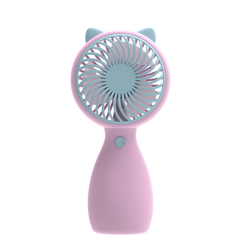 Cat-Ear Design Portable Handheld Fan Kalsten