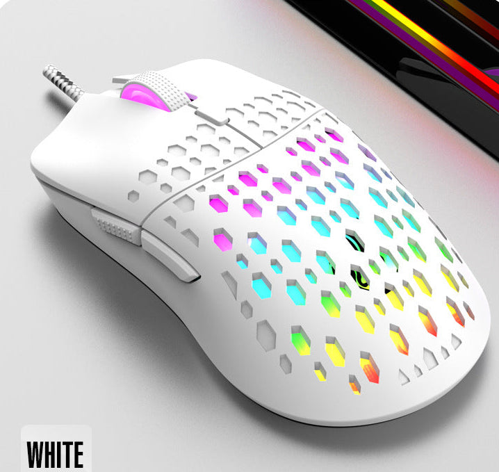 Ultra-Lightweight Honeycomb Gaming Mouse Kalsten