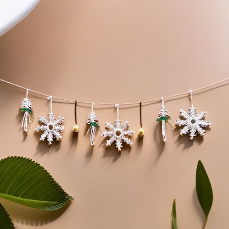 Decorative Snowflake Garland Kalsten