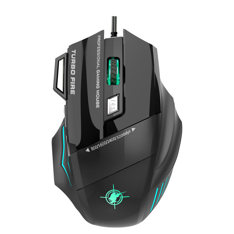 High-precision gaming mouse with adjustable DPI and RGB lighting Kalsten