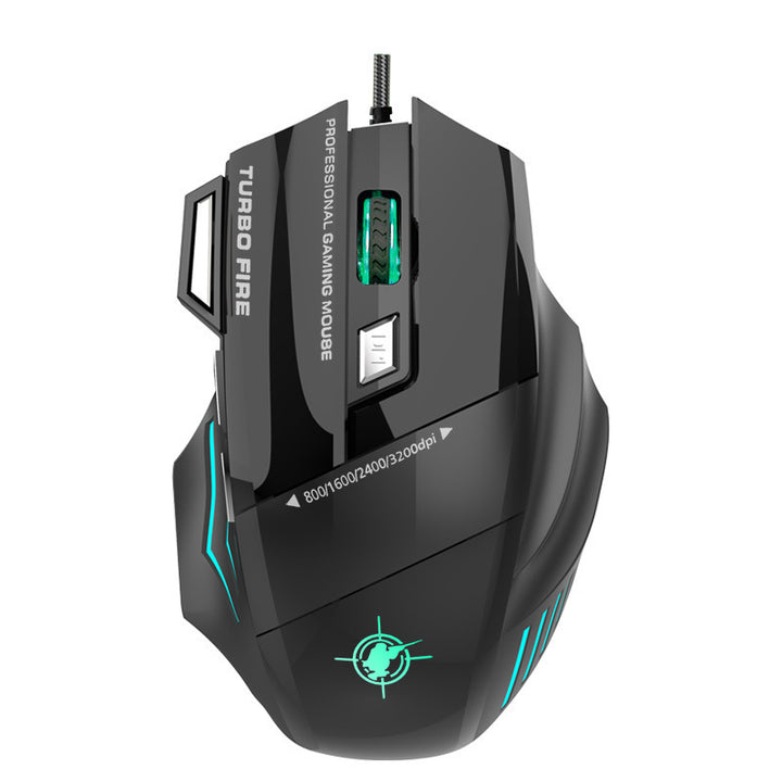 High-precision gaming mouse with adjustable DPI and RGB lighting Kalsten