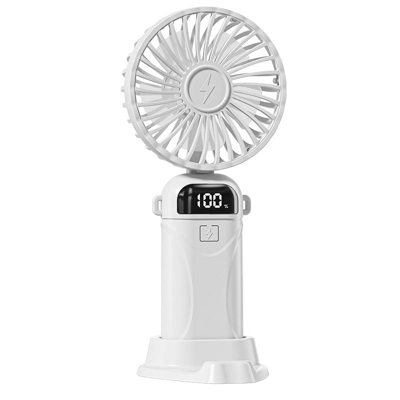 Women's Hand Fan with Digital Battery Indicator Kalsten