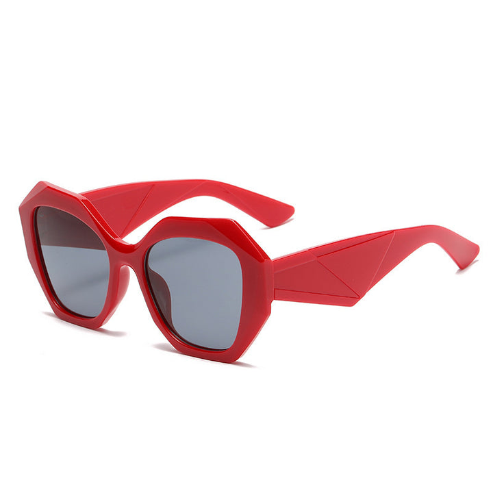 Women's extraordinary polygonal sunglasses Kalsten