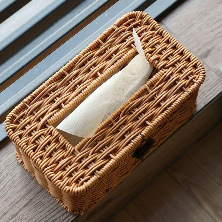 Handcrafted Wicker Storage Box Kalsten