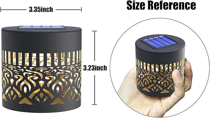 Outdoor Mandala Solar Projection Wall Lights With Patterned Metal Casing And Automatic Dusk-To-Dawn Sensor Kalsten