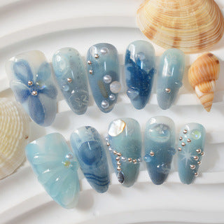 Decorative Themed Press-On Nail Art Set Kalsten