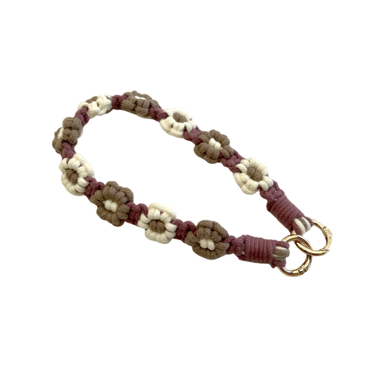 Flower Patterned Keychain Holder Kalsten