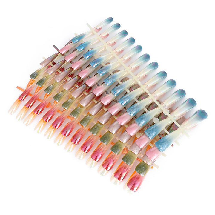 Artificial nails in modern glitter finish Kalsten