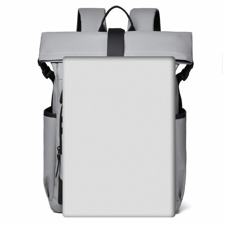 Stylish Rolltop Laptop Backpack