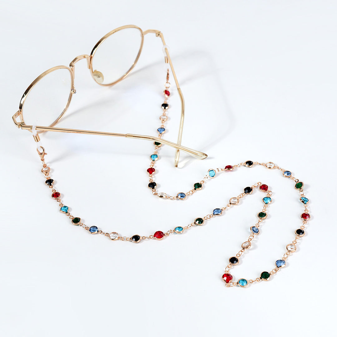 Decorative Gemstone Eyewear Chain Kalsten
