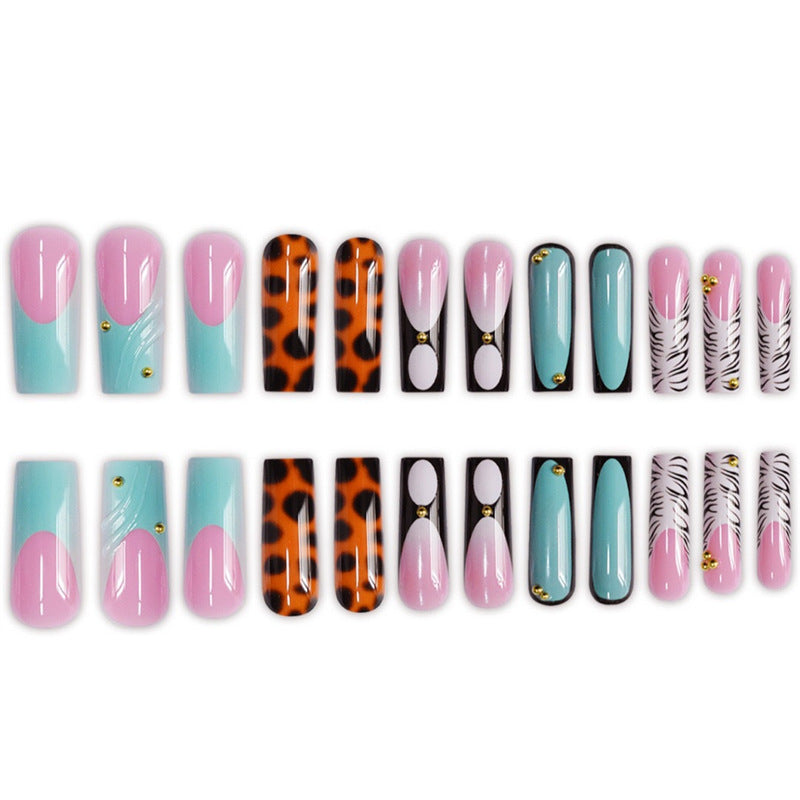 Artistic Press-On Nail Set Kalsten