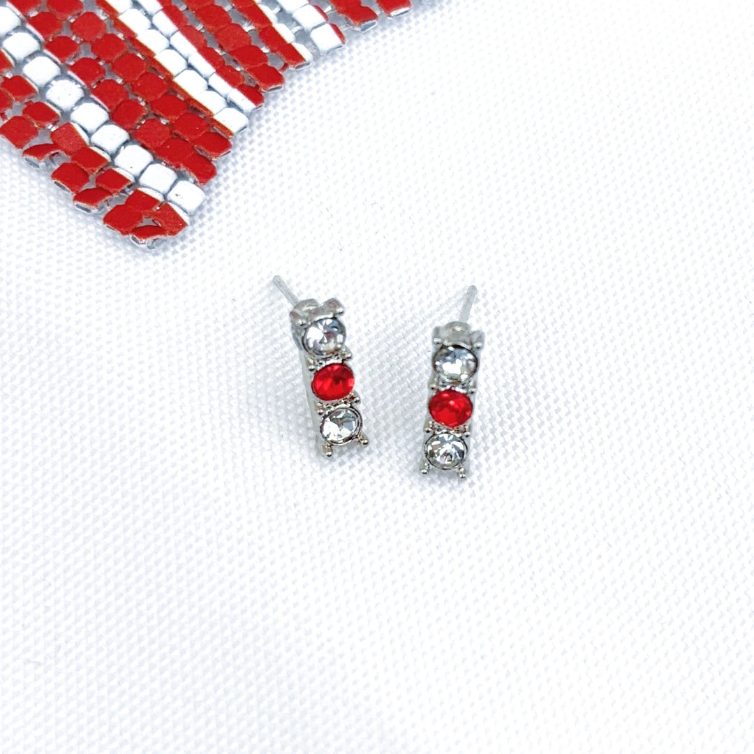 Women nan long layered tassel earrings made of mesh with stripe star pattern Kalsten