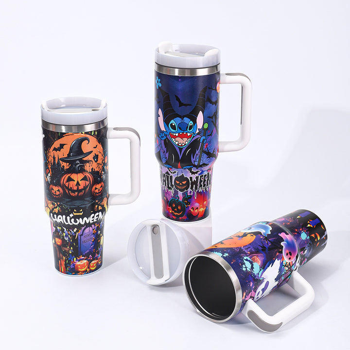 Women's Insulated Mug with Halloween Motif Kalsten