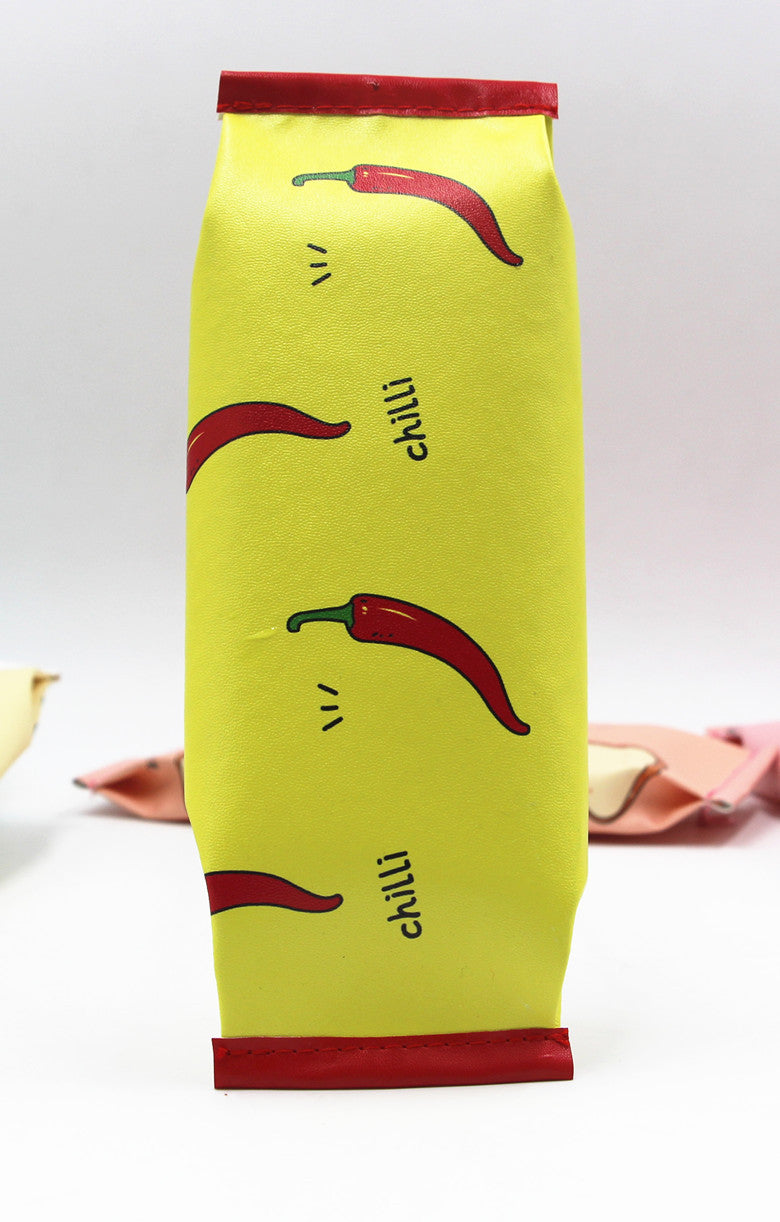 Cute Bread-Themed Zippered Pencil Case Kalsten
