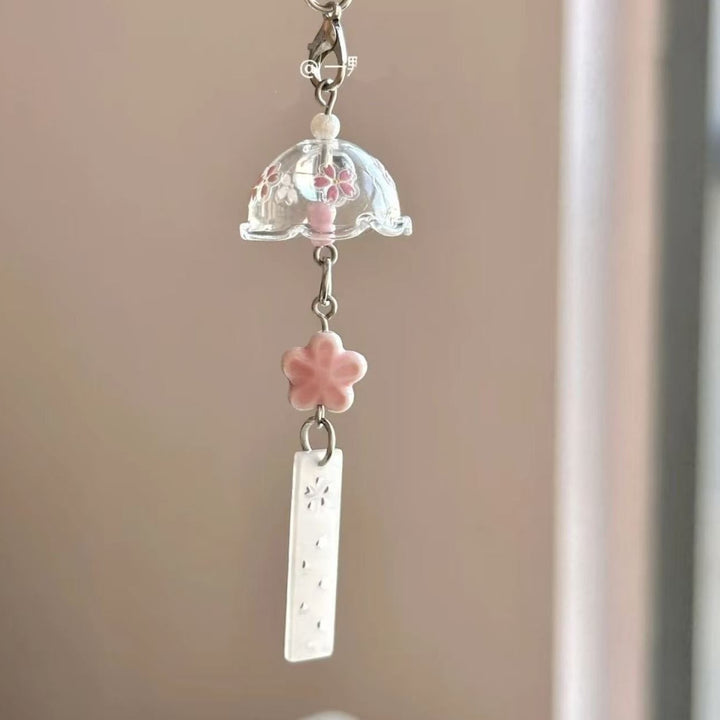 Decorative Floral Charm Keychain Kalsten