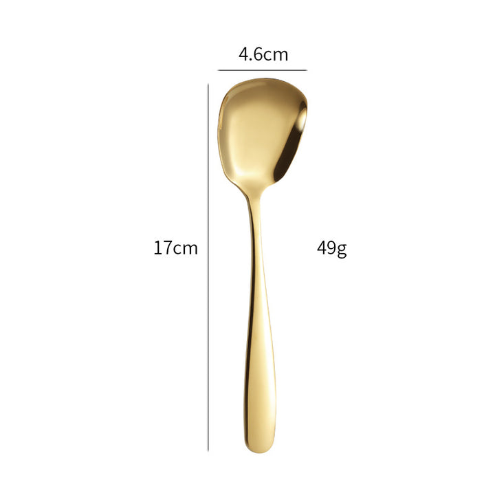 Elegant dessert spoon with ergonomic design Kalsten